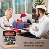 Funny Office Gifts for Men Women, Warning My Sense of
