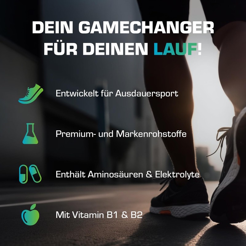 OS NUTRITION Götterpuls Tempo Premium Pre Endurance Drink 560 g