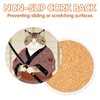 Funny Cat Coasters Set of 6, Japanese‌ Anime Cat Round
