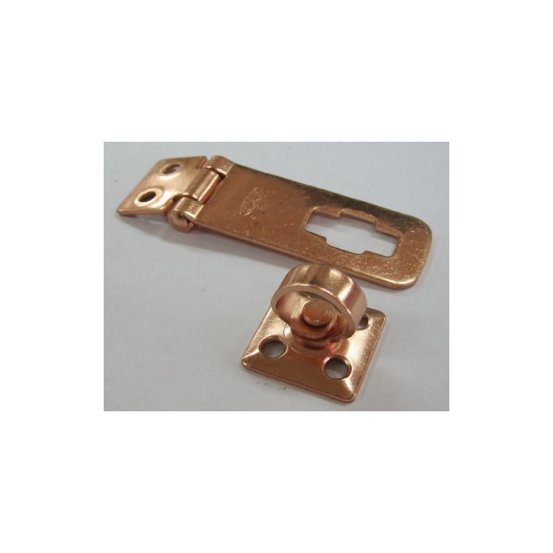 Strong Metal NF-FC-SU-C-70 Antique Stainless Steel Latch, Copper Plated, Polished