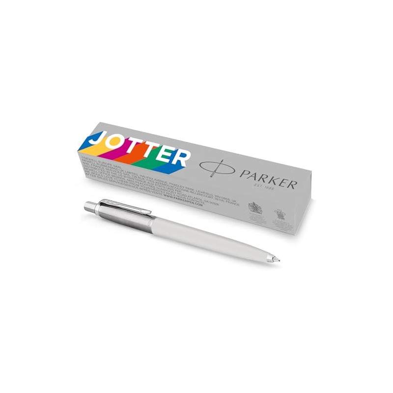 PARKER Jotter Originals Ballpoint Pen - Pearl Grey - Gift