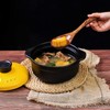 Wooden Non-Stick Kitchen Pan Toolset 7 Pieces Set,100% Natural Teak