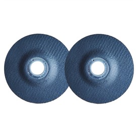 ROZZLOOM 4 1/2 Inch Grinding Wheel Discs for Angle Grinder - 4.5” x 1/4” x 7/8” Depressed Center Aluminum Oxide Grinding Wheels for General Purpose Metal and Stainless Steel-2pcs