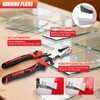 Alwalkee 13-Piece Glass Cutting Tool Kit, Oil Feed Cutter with