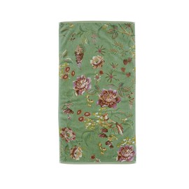 Pip Studio Secret Garden Hand Towel Green 55 x 100 cm (Pack of 1)