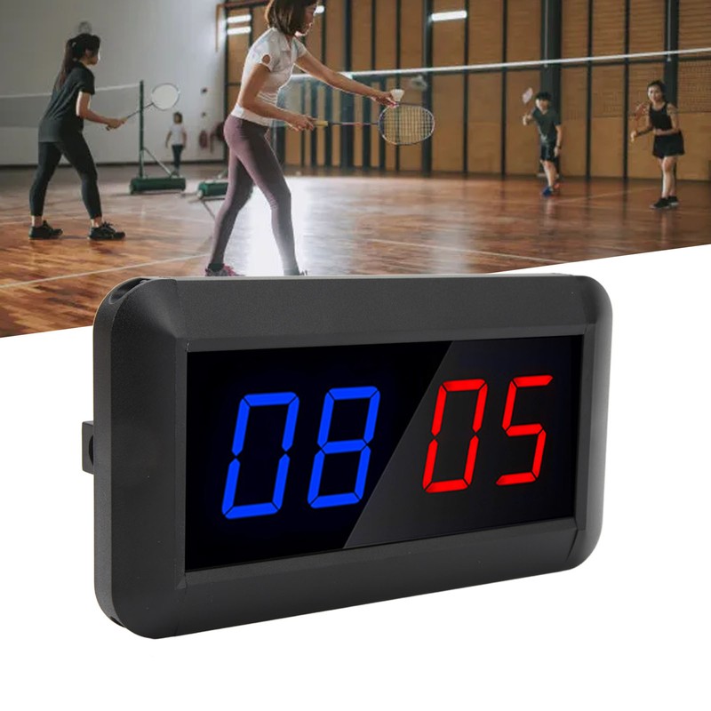 Digital Scoreboard Portable Tabletop Electronic Scorer Score Keeper for Indoor