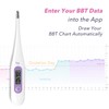 Femometer Digital Basal Body Thermometer Fertility Monitor Record BBT Manually,