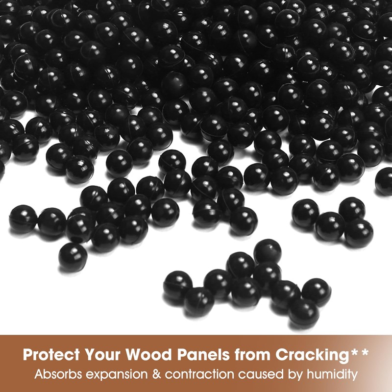 Spaceballs 500Pcs Space Balls for Wood Doors Panels Cabinet Door