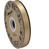 Gold Satin Fabric Wedding Ribbon - 5/8" x 100 Yards,
