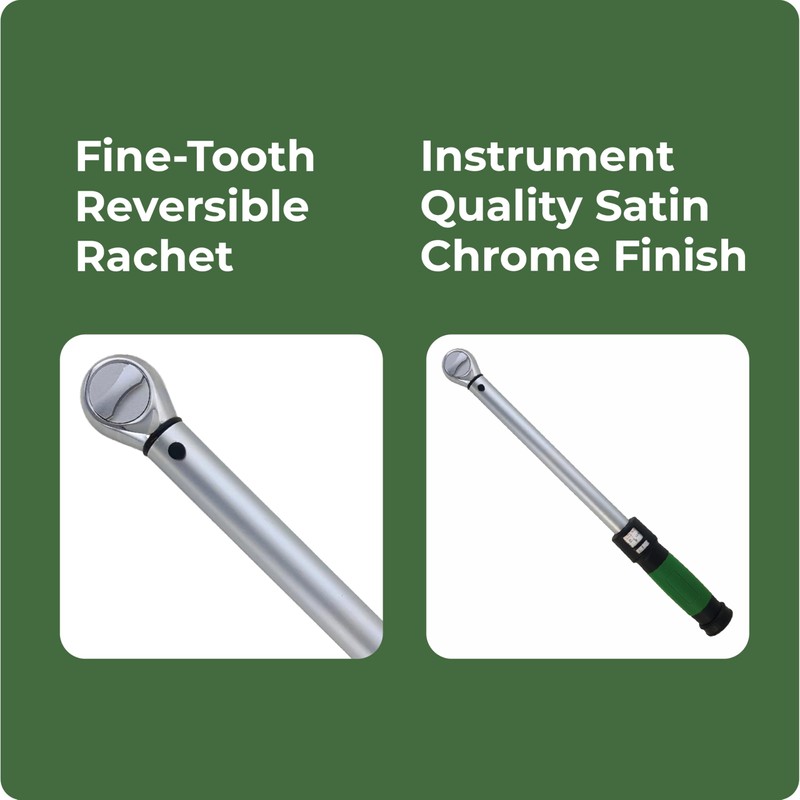 Click-Style Torque Wrench - ⅜” Drive 50 - 250 in.