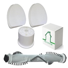 2+1 NV400 Filter Kit + Brushroll Compatible with Shark Rotator Professional with XL Reach NV400 NV401 NV402. Includes 1 Roller Brush - 1 HEPA Filter - 2 Foam & 2 Felt Filters, # 's XHF400 & XFF400