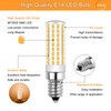 Megereet E14 LED Bulb 7W 750LM 120V European Light Bulbs
