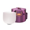 TOPFUND 8" F Note 432Hz Crystal Singing Bowl with Carrying