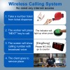 Wireless Queue Management System LED Token Number Take a Number