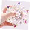 VICASKY Elegant Crystal Nail Art Wash Cup with Lid Lotus