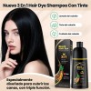 Shampoo Para Canas 500ml Natural Jengibre Tinte Cubre Canas