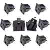 Panel Mount Outlet Power Socket 10Pcs US Plug 3 Pins