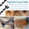 JONMON Forstner Drill Bits - 5Pcs Carbide Wood Hinge Hole