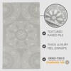 Allure Geo Floral Design Pack of 2 Hand Towels 50