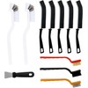 11 Pcs Cepillos de Limpieza para Grietas, Cepillo de Cerdas