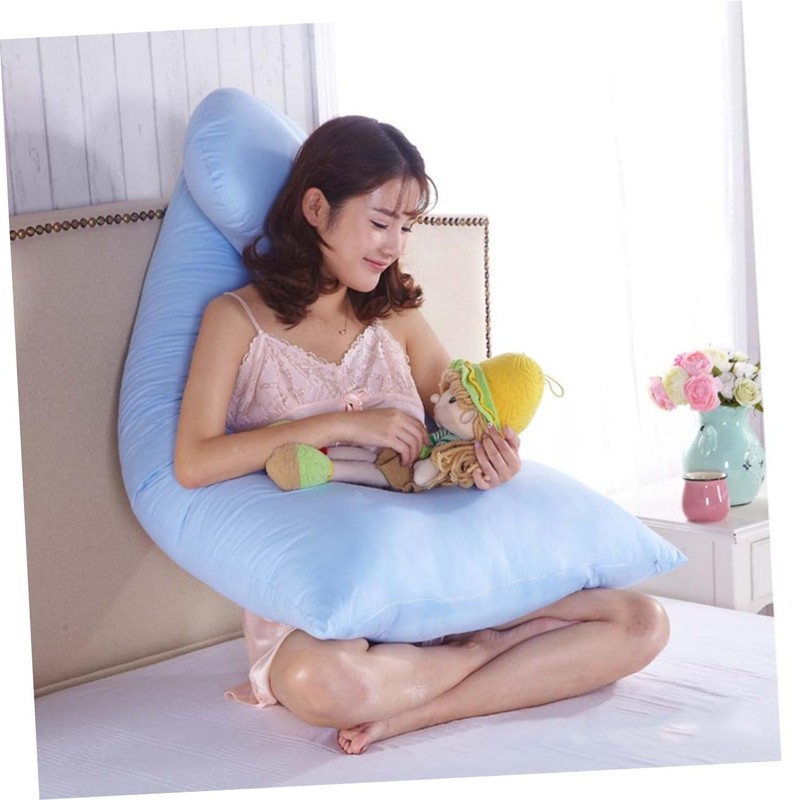 Kisangel Pregnant Women's Pillow Case U-Shaped Arm Pillow Cover Washable