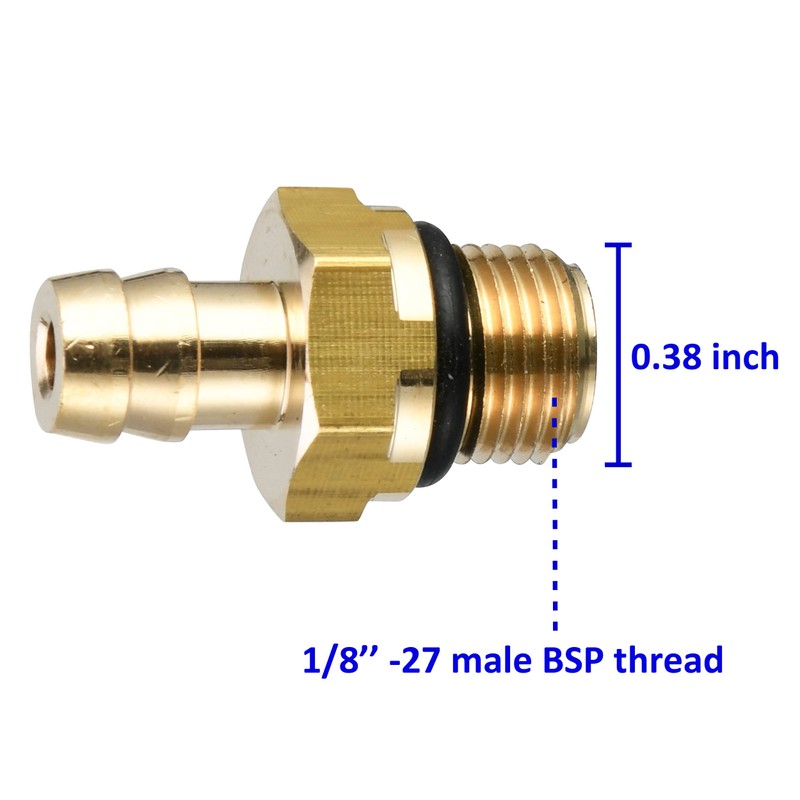 RIDGE WASHER Compatible Chemical Injector Set for Pressure Washer, Pressure