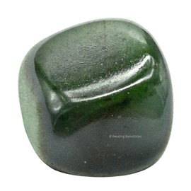 1 oz Dark Green Aventurine Crystal Tumbled Stones Polished Rocks - Natural Gem Stones for Healing - DIY Crystals for Protection