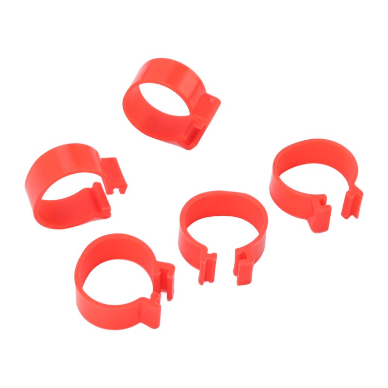 100pcs Poultry Feet Rings PP Plastic Reusable Chicken Duck Goose