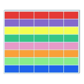 1000 Pieces, 2 x 1 inch - Colored Labels Stickers, Packing Moving Labels for Boxes Color Coded - 8 Colors