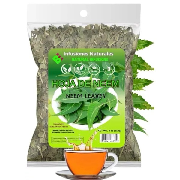 B-Experts Store HOJA DE NEEM TE (Dried Neem Leaves) 4