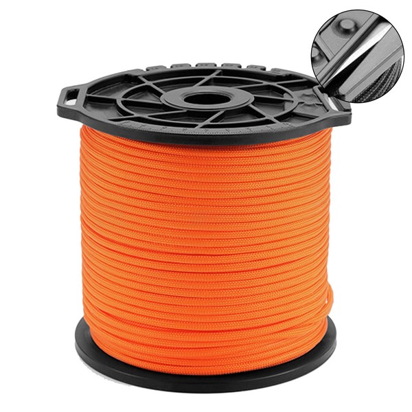Weilisen Paracord 9 Cores, 0.2 inch (4 mm), Bobbin Wrap,