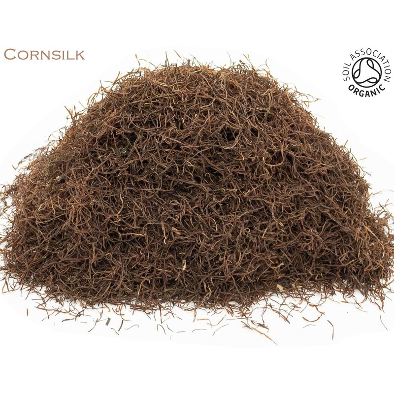 Organic Cornsilk Pure Herbal Infusion (25 Unbleached Tea Bags -