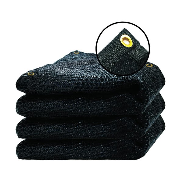 Vocray 90% Black Shade Cloth, 6.5X15Ft Garden Sun Shade for
