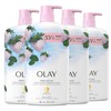 Olay Olay Fresh Outlast Body Wash, White Strawberry & Mint,