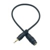 Seadream 2Pack 2.5mm Male to Female Mono Extension Cable 30cm