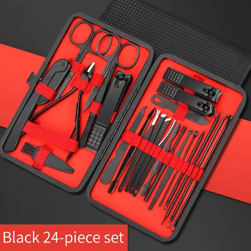 Nail Clipper Set with Manicure & Pedicure Tools – Multi-Function