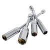 Astro Tools 94404 Magnetic Spark Plug Universal Extension Socket Set