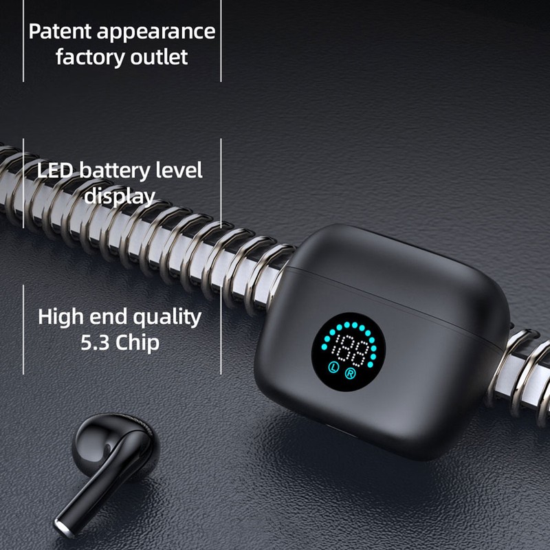 Wireless Earbuds For Music Wireless BT 5.3 Earbuds With Led