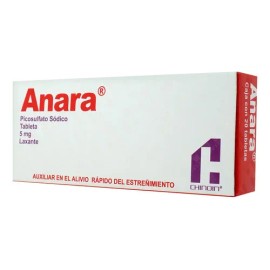 Anara Tabletas 5 Mg, 20 Tabletas