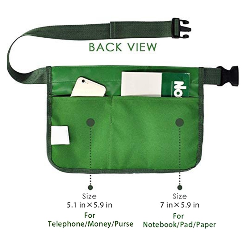 Gardening Tools Belt Bags Oxford Cloth Garden Waist Bag Hanging