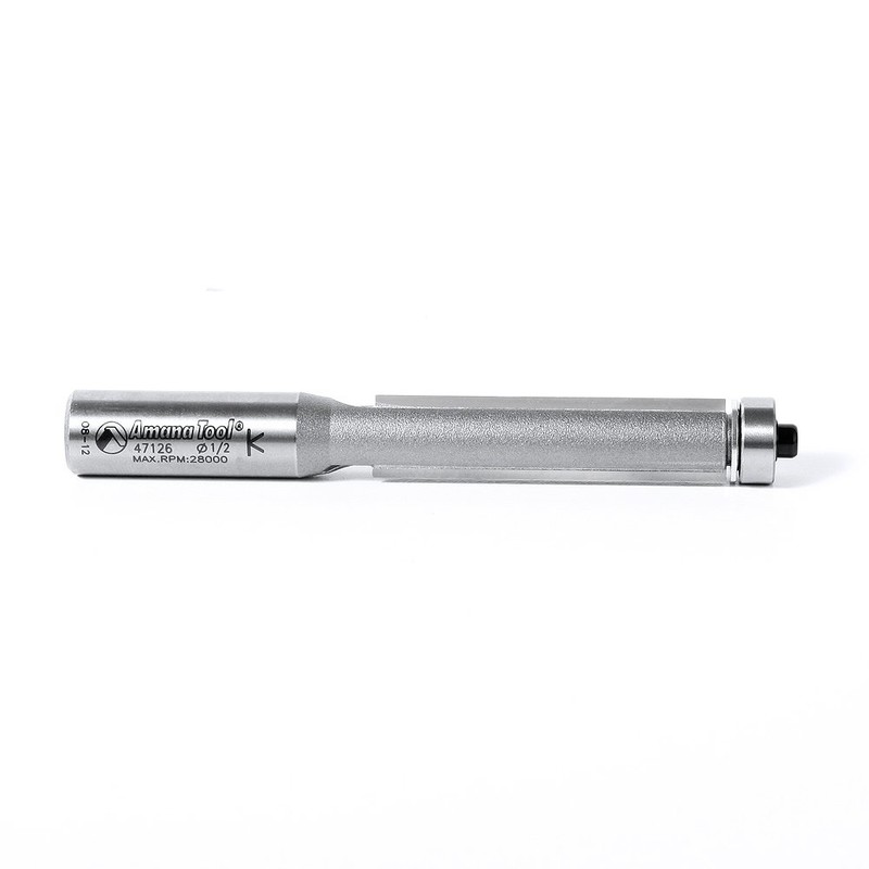 Amana Tool - 47126 Carbide Tipped Flush Trim 1/2 Dia