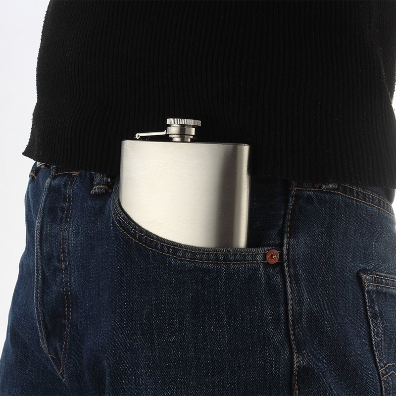 3 Pcs 8 oz Hip Stainless Steel Flask & Funnel