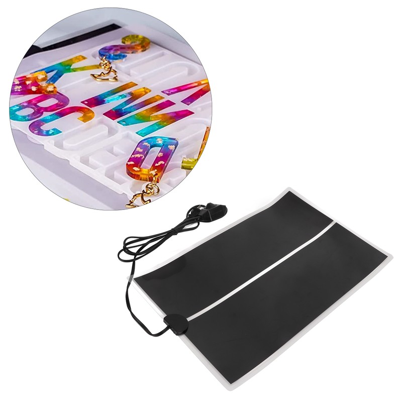 Resin Epoxy Heating Pad Heat Insulation Mat Silicone Mat Set
