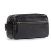 Londo Genuine Leather Travel Toiletry, Makeup, Shaving Organizer Bag -