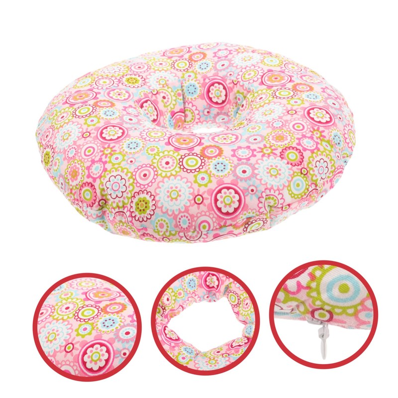 Gatuida Wedge Pillow for Head Shaping Donut Pillow Stuffed Ear