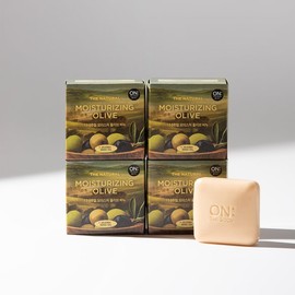 On the Body The Natural Olive Soap 90g x 4 / 더내추럴 올리브 비누 90GX4