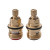 Rangemaster Quadrant Contemporary Kitchen Tap Replacement Valve Pair Cartridges Spares