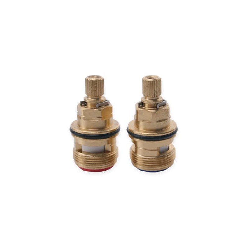Rangemaster Quadrant Contemporary Kitchen Tap Replacement Valve Pair Cartridges Spares