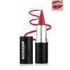 Eyeliner Waterproof Red, Matte Smooth Eyeliner Pencils, Quick-Drying, Smudgeproof, Cream