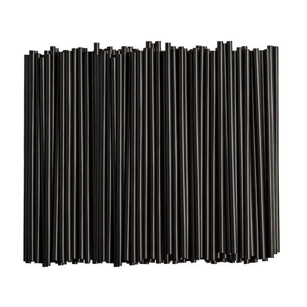 Comfy Package Comfy Package [250 Count] 7.75" High Black Straws,